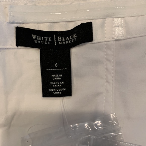 WHBM White Strapless Fancy Dress NWT - Picture 11 of 14